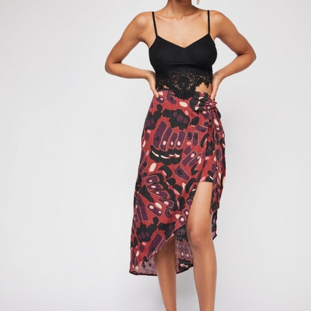 Sizzling Summer Midi Skirt
